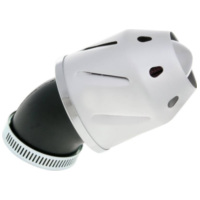 air filter Grenade silver bent version 42mm carb connection IP32239