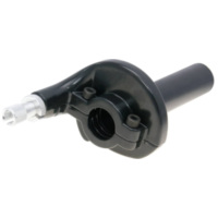Drehgas Gasgriff schwarz - universal IP34919