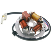 Ankerplatte Spule Lichtmaschine Stator Elektronik 6V (35/21W BILUX) für Simson S51, S53, S70, S83, Schwalbe, SR IP34996