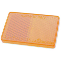 reflector 57x39mm orange color, self-adhesive IP37425