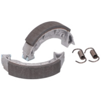 front brake shoe set 90x18mm for drum brake for Piaggio Ciao, Si Mix IP39914