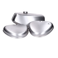 Benzintank und Seitendeckel Set unlackiert für Simson S50, S51, S70 KIT.C.40551-B000