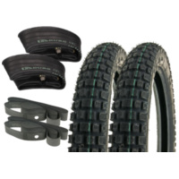 tire set Heidenau Enduro K46 2.75-16 M/C 36B TT w/ inner tube KIT.T.39852