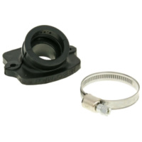 Flansch Ansaugstutzen Malossi MHR FKM 22/28mm schräg Racing für Piaggio M.029441B