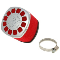 Lufi Luftfilter Malossi Red Filter E14 32mm gerade rot-Chrom M.0411450