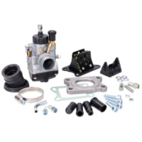 Membrankasten carburetor kit Malossi MHR 21 w/ reed block for Minarelli AM, for: Derbi D50B, E