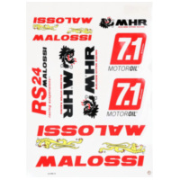 sticker set Malossi DIN-A3 M.339780