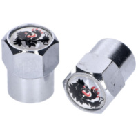 Ventilkappen Set Malossi weiß M.4213415.W0