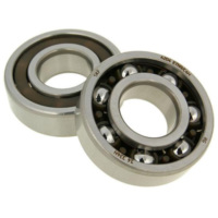 crankshaft bearing set Malossi MHR 20x47x14 C4H for Minarelli, for: Derbi EBE, EBS, D50B0 M.6615137E