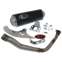 Schalldämpfer Auspuff Turbo Kit GMax 4T für SYM Symply, Symphony 125, 150ccm M4T75-N