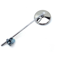 Stainless steel mirror for Zündapp, for: Kreidler, Hercules, Miele, DKW, NSU, Ho 3673
