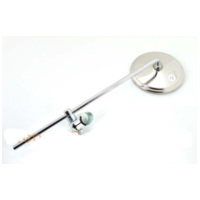 Stainless steel mirror for Zündapp, for: Kreidler, Hercules, Miele, DKW, NSU, Ho