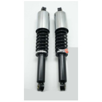 Federbeine Nachbau 2 Stück 360mm 8mm 10mm 7mm Schwarz für Puch Monza Mofa Moped Mokick MG00002581