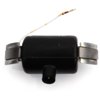 Zündspule Goebel 6 Volt Befestigungsabstand 54mm Anker Breit 76mm Schuhbreite 17mm für Zündapp, Bergsteiger M 25 Typ 434, 50 ZD
