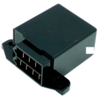 Flasher unit box 6 Volt 12 10 Watt 26 for Zündapp, for: Hercules, Puch, Kreidler