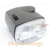 Headlight black for Piaggio Vespa Ciao, PX, Citta MG00005181