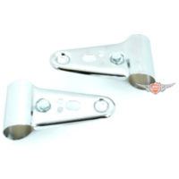 Headlight bracket set 26-30mm universal chrome for moped, moped, mokick MG00005609