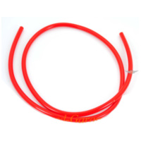 Fuel hose neon 1 meter neon red 5-6mm for Zündapp, Kreidler, Hercules, Puch, Simson moped, moped MG00007128