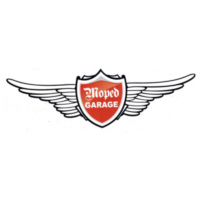Sticker mudguard 7cm wide approx. 2cm high for moped, moped, mokick, small motorcycle MG00008341