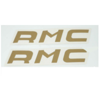 Side cover sticker 2 pieces 30mm 135mm gold for Kreidler Florett RMC MG00008370