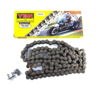 Chain, chain lock 122 links 1/2 x 1/4 7.75 for Zündapp, for: Kreidler, Hercules