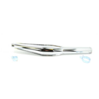 Exhaust clamps connection 32mm total length approx. 660mm silencer length 240mm for Zündapp, Kreidler, Hercules, Puch MG00011163