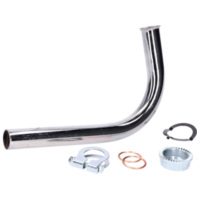 Auspuff Krümmer Mutter Set 28mm für Simson Schwalbe Star SR Duo MG00011319