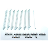 Speichen Satz WWS Kleeblatt 36 Stück 161 x 2,6mm für Zündapp KS 50 Typ 517, Sport Combinette MG00021479