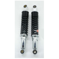 Shock absorber set MKX chrome black 310mm for Zündapp GTS C 50 Sport KS, Honda MG00025108