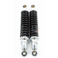 Shock absorber set 310mm chrome black for Zündapp GTS C 50 Sport KS MG00025243