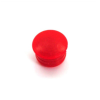 Verschlussstopfen Bremsankerplatten Einbaudurchmesser ca. 12mm Gesamthöhe 10mm Farbe Rot für Puch Maxi Mofa Moped MG00032215