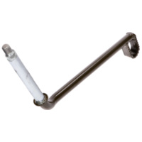 Rear brake pedal for Hercules K 125 BW V2, 180 MG00032312