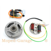 Ignition 12 Volt contactless left-turning 35 Watt CDI 12/15mm 116,5mm 90mm for Kreidler Florett, Flory, Moped, Moped, Mokick MG0