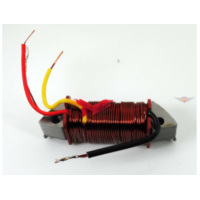 Light coil, power supply 1 mounting distance 54mm Armature width 28mm Shoe width 14mm Total 19mm for Suzuki K 50 Mokick MG000412