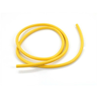 Ignition cable silicone 1 meter yellow 7mm for Zündapp, for: Kreidler, Hercules