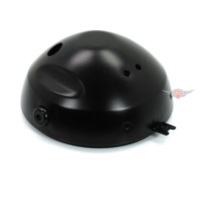 Headlight housing 170mm mounting diameter 185mm mounting distance 180mm outer diameter matt black for Kreidler Florett RS RMC MG