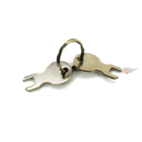 Key set for teardrop toolbox for Harley MG00054137