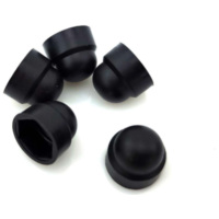 Muttern Kappen 5 Stück schwarz für M8 Schrauben Schlüsselweite 13mm für Mofa Mokick MG00065106