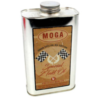 Engine oil MOGA 1 liter dimensions approx. 200mm high wide 115mm deep 60mm for moped mokick MG00065742