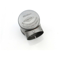 Luftfilter Gehäuse Goebel Vergaser Anschluss 45mm 60mm Durchmesser 62mm Tief für Mofa Moped Mokick MG00067506