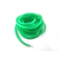 Fuel hose roll 5 meters 6 x 9mm green transparent for Zündapp, Kreidler, for: He