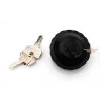Tank cap lockable 2 keys 30mm bayonet black for Zündapp M 50, Hercules Prima M, Kreidler Flory, MF, MP, Tomos A 3, 35, Puch, Mie