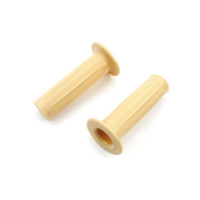 Handle set moped inner diameter 24/24mm length approx. 105mm color cream white f
