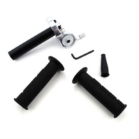 Throttle twist grip dimensions of the fixed grip approx. 125mm wide throttle grip 155mm total approx. 1/4 turn to full throttle
