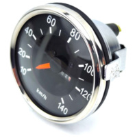 Speedometer replica mounting diameter 60mm outer diameter 85mm for Kreidler Florett, Flory, RMC, LF, LH, RM, TM, Mustang MF 23,