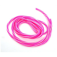Schutzhülle spiralförmige 2m 6mm Pink Weiß für Mofa Mokick MG00082147