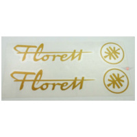 Aukleber set tank / fairing gold large for Kreidler Florett MG00083225