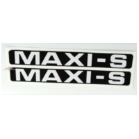 Sticker fairing black white for Puch Maxi S MG00083309