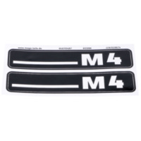 Sticker set MOGA 105mm x 21mm for Hercules M4 moped mokick MG00083396
