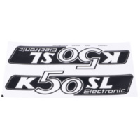 Sticker set MOGA 2 pieces 160mm x 40mm for Hercules K 50 SL Electronic MG00083412